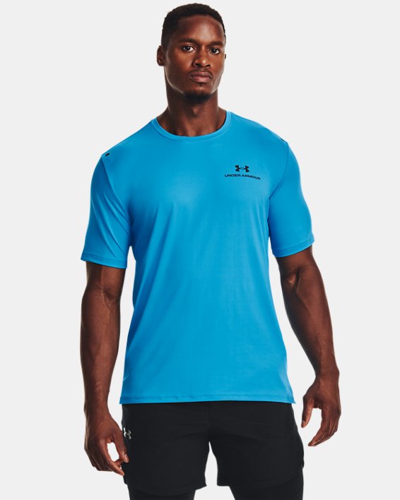 Men's UA RUSH™ Energy Short Sleeve, Blue, pdpMainDesktop image number 0